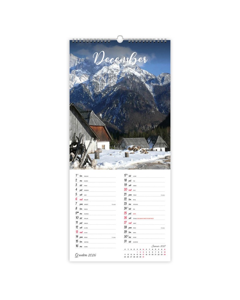 Koledar Na lepše po Sloveniji