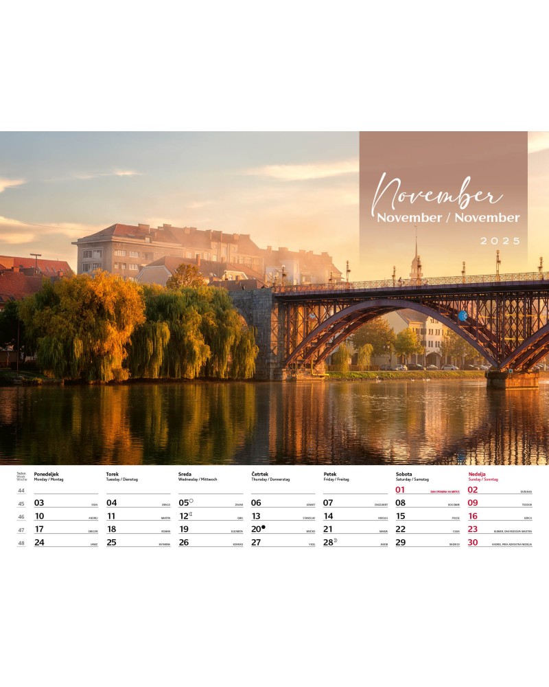 Koledar Slovenija, moja dežela