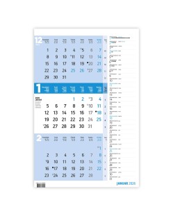 Koledar Trimesečni s planerjem Koledar Trimesečni s planerjem